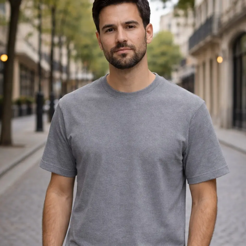 Kit 3 Camisetas Masculinas 100% Algodão Macias Alto Conforto - imagem 7